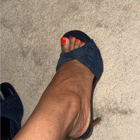 Jacquemus Denim Women's Sandals - Picture 9 of 11
